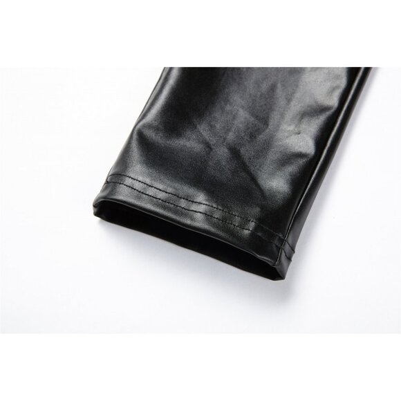 The Rose & Thorn Vegan Leather Leggings - Picture 10 of 11